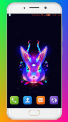 Imágen 7 Neon Animal Wallpaper android