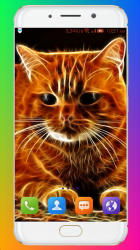 Screenshot 8 Neon Animal Wallpaper android