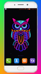 Imágen 13 Neon Animal Wallpaper android
