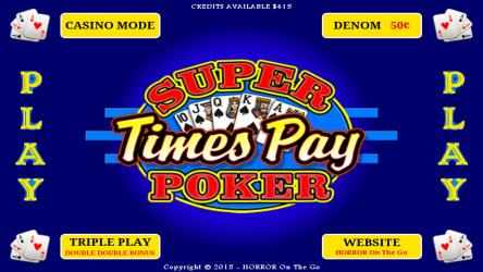 Screenshot 1 Super Times Pay Poker windows