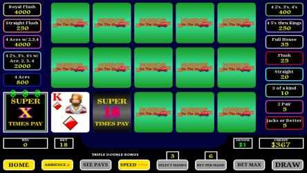 Screenshot 3 Super Times Pay Poker windows