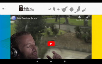 Screenshot 10 Bono Residente Canario android