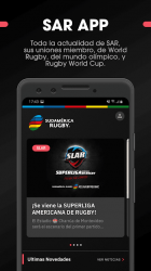 Screenshot 4 SAR - Sudamérica Rugby android