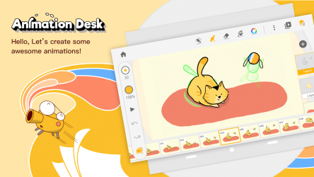 Captura de Pantalla 2 Animation Desk – Make Your Animation and Cartoons android