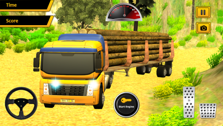 Captura de Pantalla 6 Off Road Big Truck Driver android