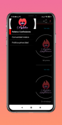 Screenshot 4 Relatos Confesiones: Stories confessions android