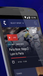 Screenshot 2 Eurosport Player - App de retransmisión android