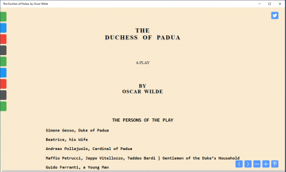 Screenshot 1 The Duchess of Padua, by Oscar Wilde windows
