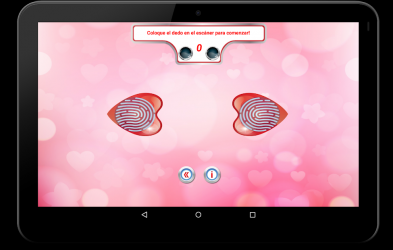 Screenshot 11 Escáner de Prueba de Amor de Huella Dactilar Broma android
