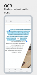 Imágen 6 Adobe Scan: digitalizador de PDF, OCR android