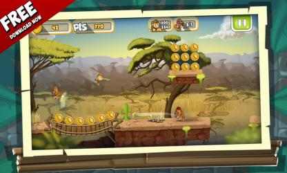 Screenshot 1 Funny Monkey Run and Jump - Island Adventure Game windows
