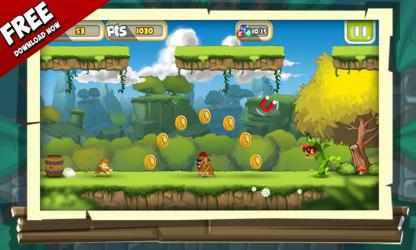 Screenshot 2 Funny Monkey Run and Jump - Island Adventure Game windows