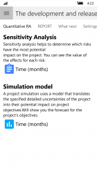 Screenshot 3 Risk Analysis windows