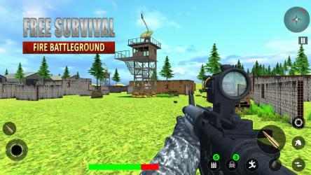 Screenshot 2 Survival Fire Battlegrounds: Free FPS Gun Shooting android