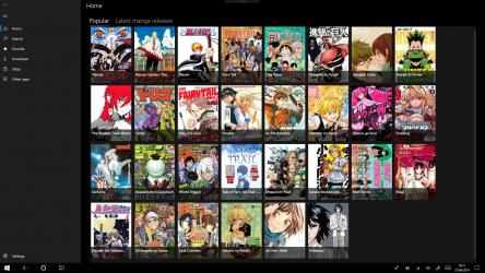 Screenshot 1 Manga Reader Free windows