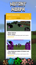 Imágen 3 Mutant Creatures Morph for MCPE - Rarest android