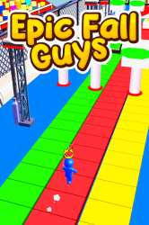 Captura de Pantalla 14 Epic Fall Guys : Fun Run Race 3D android
