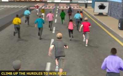 Captura de Pantalla 3 Marathon Race Simulator 3D: juego de correr android