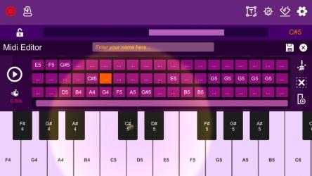 Imágen 6 MIDI Piano Editor windows