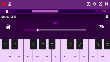 Screenshot 3 MIDI Piano Editor windows