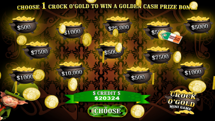 Screenshot 11 Crock O'Gold Rainbow Slots Free android