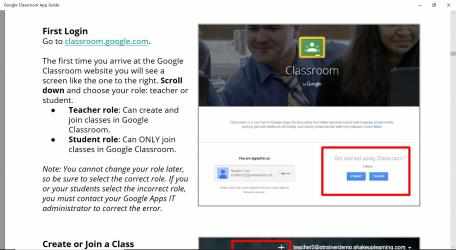 Screenshot 1 Google Classroom App Guide windows