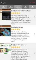 Captura de Pantalla 2 Cafe Casino Mobile Guide windows