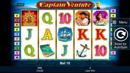 Captura 10 Captain Venture Free Casino Slot Machine windows