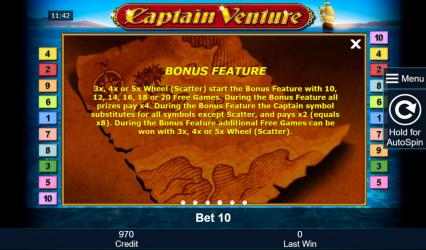 Imágen 7 Captain Venture Free Casino Slot Machine windows