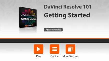 Screenshot 7 Getting Started Course For DaVinci Resolve. windows