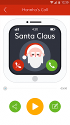 Screenshot 5 Call Santa - Simulated Voice Call from Santa android