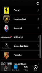 Screenshot 5 Alquiler de coches de lujo android