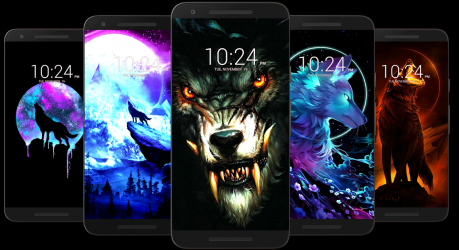 Captura de Pantalla 11 Fondo de pantalla de lobo HD android