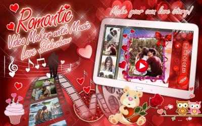 Captura de Pantalla 11 Videos Amor y Amistad 💘 Video con Fotos y Musica android