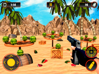 Captura de Pantalla 9 Sandía Shooter Juego - Fruta del tiroteo android