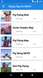 Captura de Pantalla 3 Cerdo Volador para Minecraft android