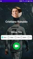 Screenshot 5 Cristiano Ronaldo Fake call video android
