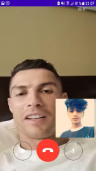 Captura 4 Cristiano Ronaldo Fake call video android