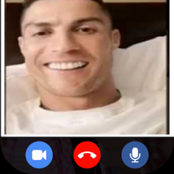 Screenshot 1 Cristiano Ronaldo Fake call video android