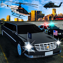 Screenshot 1 President Game: Police Helicopter & Limo Simulator android
