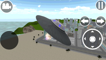 Screenshot 2 City UFO Simulator android