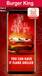 Screenshot 9 Cupones para Burger King - Código de Smart Food 🍔 android