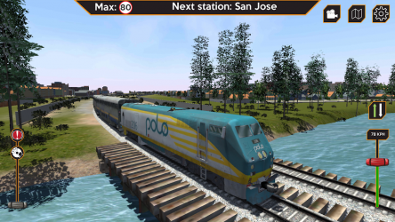 Screenshot 2 Train Ride Simulator - Simulador de trenes! android