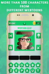 Captura de Pantalla 10 Webtoon Quiz android