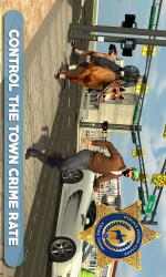 Captura de Pantalla 5 Police Horse Chase 3D - Arrest Crime Town Robbers windows