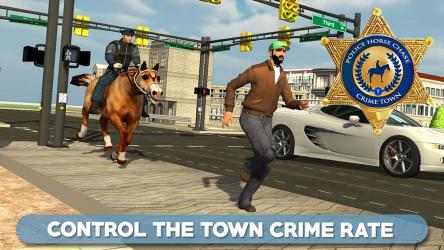 Captura de Pantalla 10 Police Horse Chase 3D - Arrest Crime Town Robbers windows