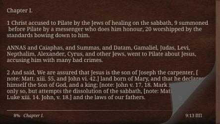 Screenshot 13 Lost Books of the Bible w Forgotten Books of Eden android