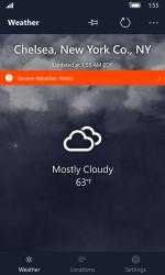 Captura de Pantalla 1 SimpleWeather - A simple weather app windows