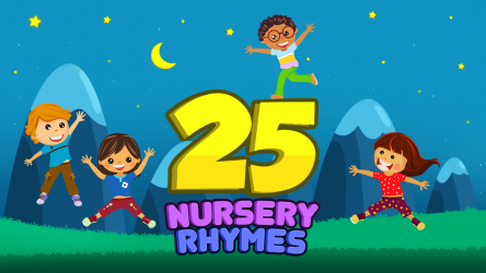 Captura de Pantalla 3 Top 25 Nursery Rhymes Videos - Offline & Learning android
