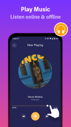 Captura de Pantalla 2 Free Music Downloader-Tube play mp3 Download android
